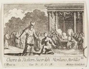 Choro di pastori Sacerdoti Montano Mirtillo