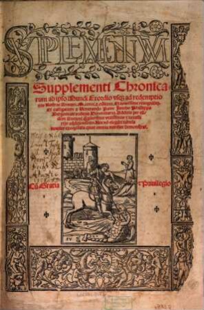 Supplementum supplementi Chronicarum etc. ...