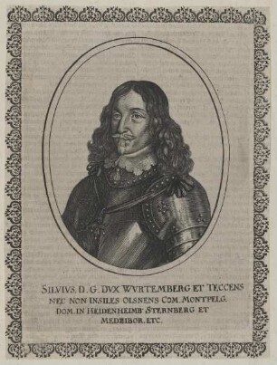 Bildnis des Silvivs, Herzog zu Württemberg-Oels