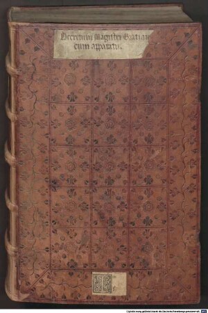 Incipit co[n]cordia discordantium canonum