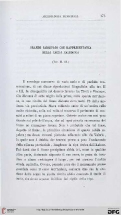 1: Grande sarcofago con rappresentanza della caccia Caledonia