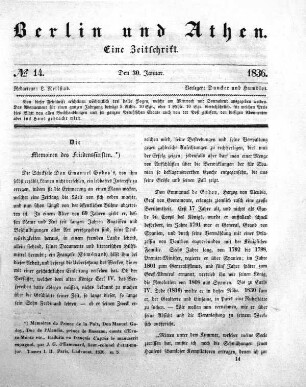 1836,14: No. 14