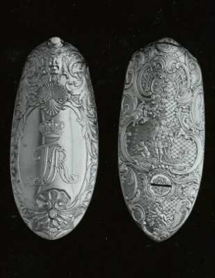Zwei Kolbenplatten