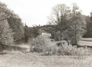 Ostritz. Kloster Marienthal. Blick neißeaufwärts