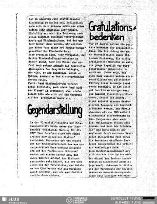 Gegendarstellung