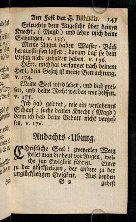 147-152, Andachts-Ubung