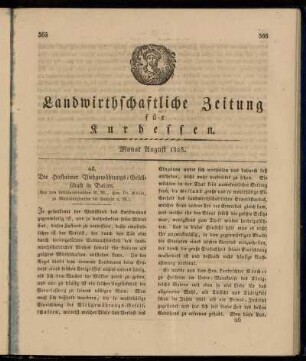Monat August 1828