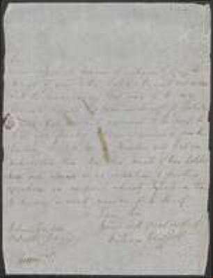 Brief von William Griffith an Carl Friedrich Philipp von Martius