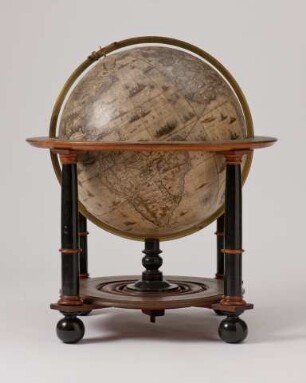 Himmels- und Erdglobus aus der Werkstatt Willem Janszoon Blaeus, um 1640