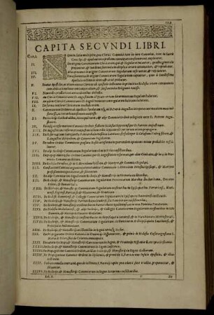 Capita Secundi Libri.