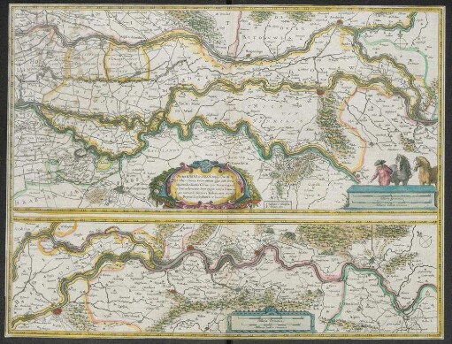 Tractus Rheni et Mosæ totusq[ue]Vahalis à Rhenoberca Gorcomium usque cum terris adjacentibus ducatus Cliviæ regno Noviomagensi et Bommelerwaert Parte insuper veteris Bataviæ quæ continet de Betouwe Tielerwaert et com. Buyren, Cuylenborch et Leerdam