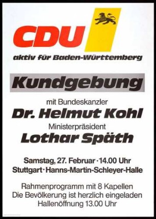 CDU, Landtagswahl 1988