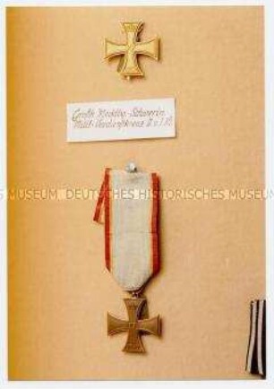 Militär-Verdienstkreuz I. Klasse 1870, Mecklenburg-Schwerin