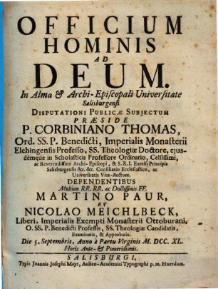 Officium hominis ad Deum