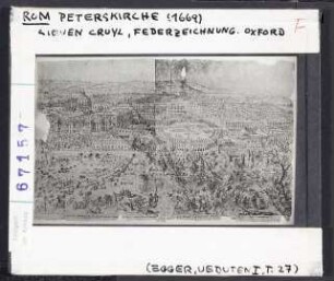 Rom, St. Peter: Peterskirche, 1669.