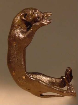 Springender Panther