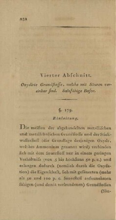 §. 179. Einleitung.