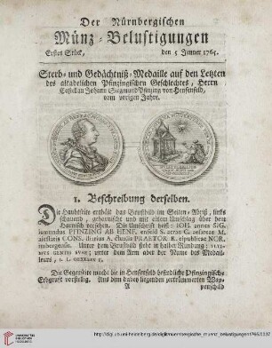 (Erstes Stueck, den 5. Jenner - Viertes Stueck, den 26. Jenner)