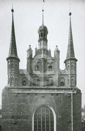 Ostgiebel der Trinitatiskirche Danzig
