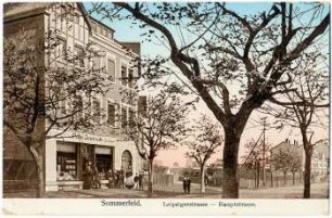 Sommerfeld : Leipzigerstraße ; Hauptstraße
