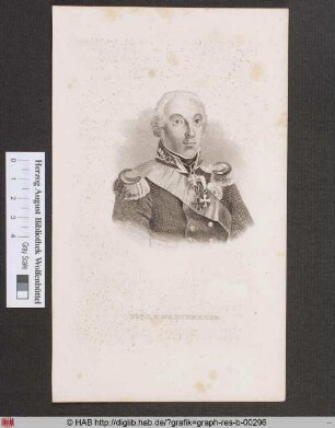 Porträt des Hans David Ludwig Yorck von Wartenburg