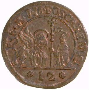 Münze, Soldo, 1762 - 1763