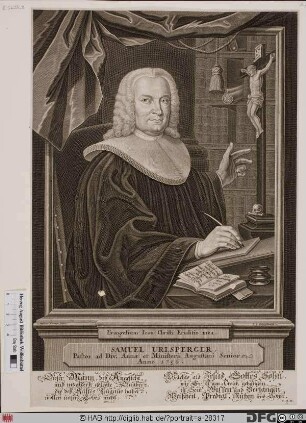 Bildnis Samuel Urlsperger