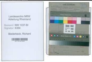 Entnazifizierung Richard Biederbeck , geb. 00.00.0000 (Gastwirt)