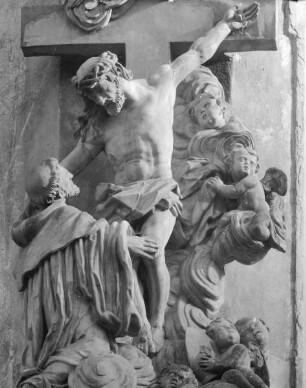 Christus erscheint dem heiligen Bernhard von Clairveaux