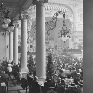 Im Festsaal des Grandhotel Pupp in Karlsbad (Karlovy Vary)