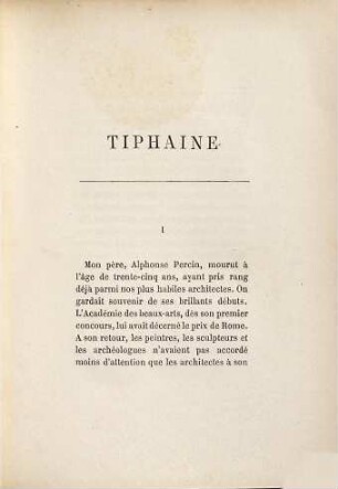 Tiphaine : Avec une préface