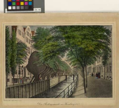 Der Rödingsmarkt in Hamburg (Hamburg's Vergangenheit in bildlichen Darstellungen ; II,12b)