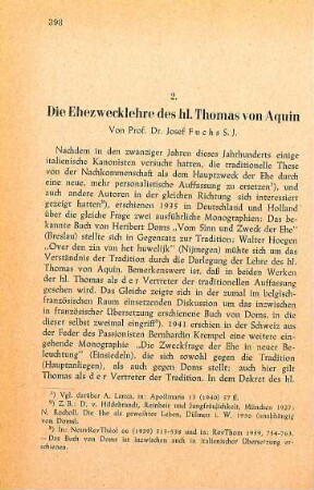 398-426 Die Ehezwecklehre des Hl. Thomas von Aquin
