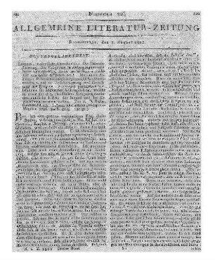 Unterhaltende Erzälungen, tragischen und komischen Inhalts. Leipzig: Sommer 1799
