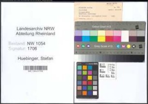Entnazifizierung Stefan Huebinger , geb. (Streifenpolizist)