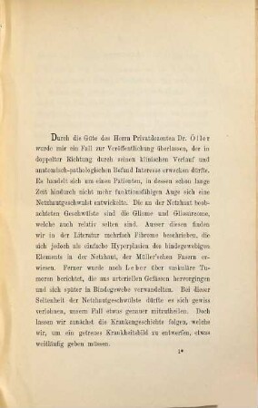 Angio-Fibrom der Netzhaut bei einem Haemophilen : Inaug. Diss.