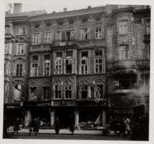 Innsbruck, Maria-Theresien-Straße (Bürgerhaus), Zerstörungen