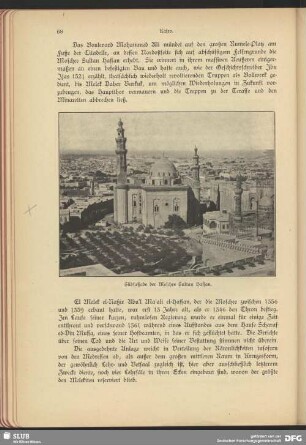 Südfassade der Moschee Sultan Hassan