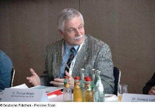 Dr. Thomas Bürger, Generaldirektor der SLUB Dresden, während einer Veranstaltung