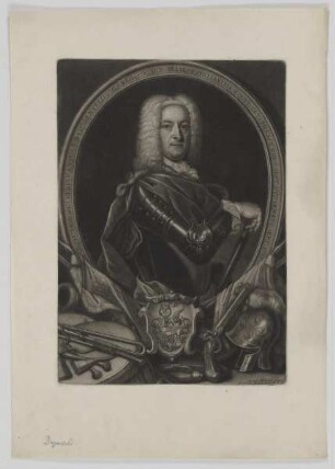 Bildnis des Christophorus Ferdinandus a Degenfeld