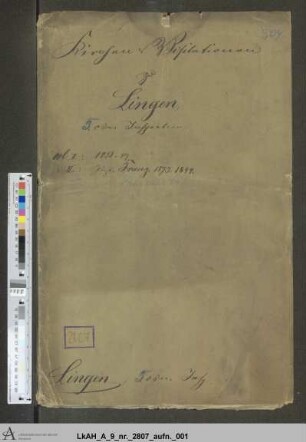 Lingen: Visitationsakten