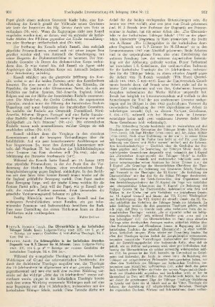 931-934 [Rezension] Brosch, Hermann Josef, Das Übernatürliche in der katholischen Tübinger Schule