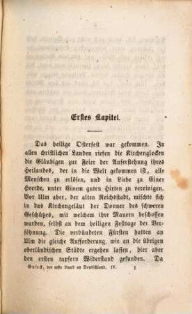 Der erste Raub an Deutschland : historischer Roman, 4. Band