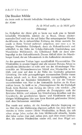 Die Braaker Mühle