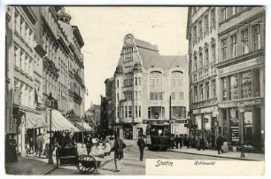 Stettin. Kohlmarkt.