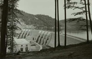 Kriebstein, Talsperre : Kriebstein. Talsperre Kriebstein bei Waldheim
