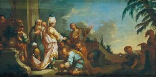 Joseph empfängt seine Brüder in Ägypten