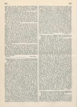 451-452 [Rezension] Bernhard, Johs., Biblisch-theologische Untersuchungen