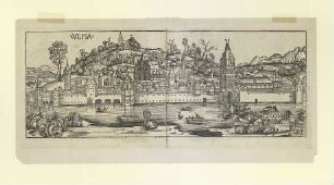 Ulm von Süden. Um 1493