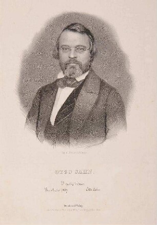Bildnis von Otto Jahn (1813-1869)